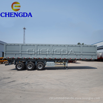 Trailer Dump 40tons Tipper Truck Trailer Heavy Duty Long Distances Transport Side Dump